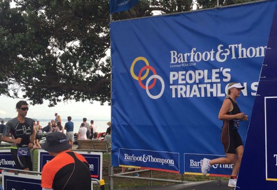 Auckland triathlon shows glimpse of NZ prospects 