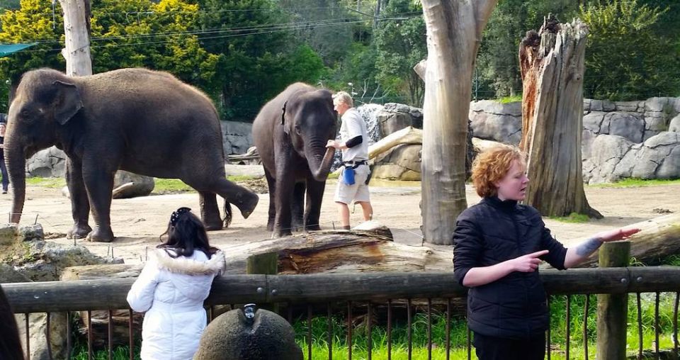 ​AUT students bring down barriers at Auckland Zoo
