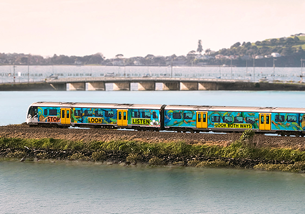 Rail Safety Week, which is coming up in August, will see more safety campaigns held AT, TrackSAFE, KiwiRail and Auckland One Rail. Source: Malcolm White.