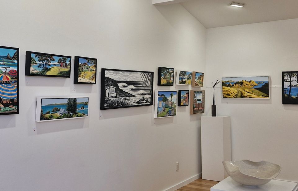 Over 60 of Kiwi artist's original paintings shown for the first time  