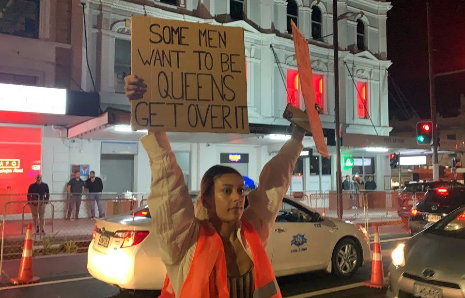 K Road protest calls for safe spaces for Auckland’s trans community