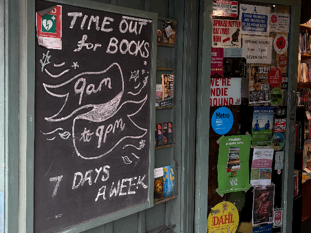 Indie bookshops remain open while big chains cut back  
