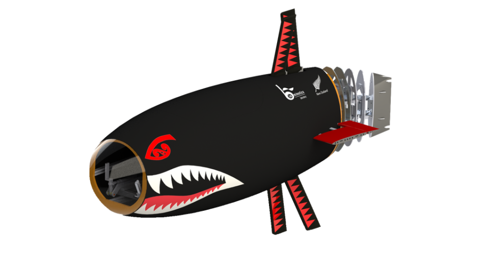 'Human propelled fish' swims toward new territory