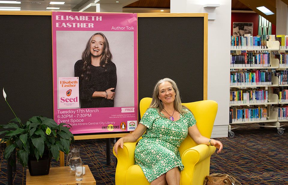    Elisabeth Easther shares advice for aspiring writers   