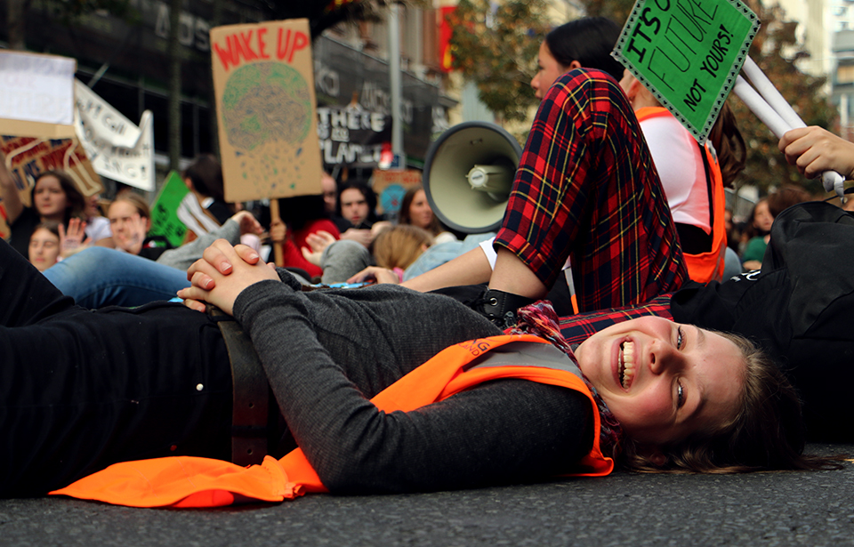 Auckland School Strike 4 Climate co-ordinator Coco Lovatt, 16.
