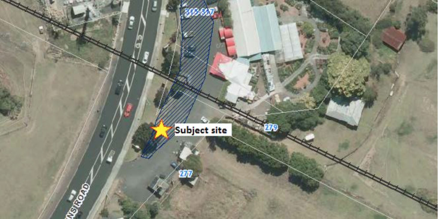 Area shot of site in St John, Auckland